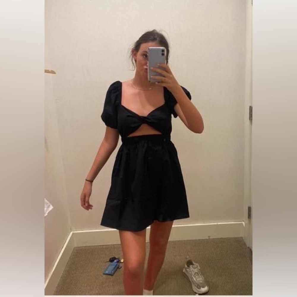 Blu Spero black cutout dress worn once